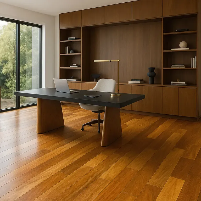 Piso Pronto de Madeira Peróba Mica