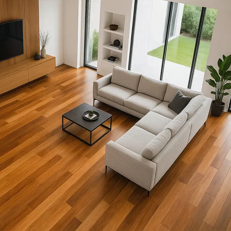Piso Pronto de Madeira Peróba Mica